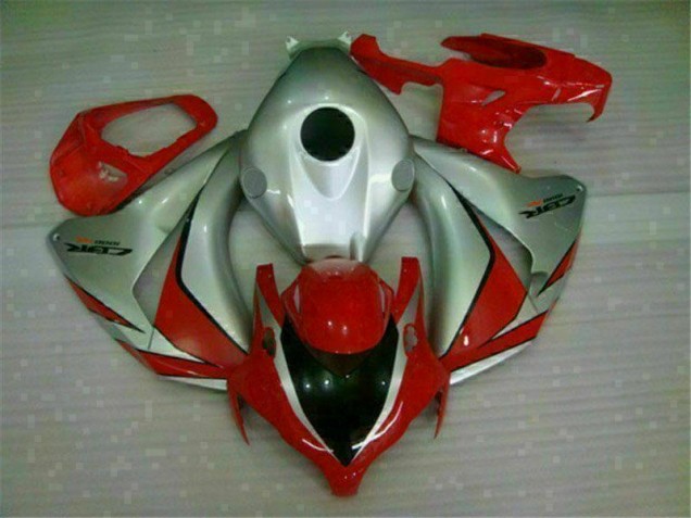 Rot Silber CBR 1000 RR 2008-2011 Verkleidung Rot Silber CBR 1000 RR 2008-2011 Verkleidung