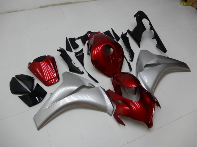 Rot Silber CBR 1000 RR 2008-2011 Verkleidungen Rot Silber CBR 1000 RR 2008-2011 Verkleidungen