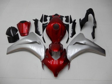 Rot Silber CBR 1000 RR 2008-2011 Verkleidungen