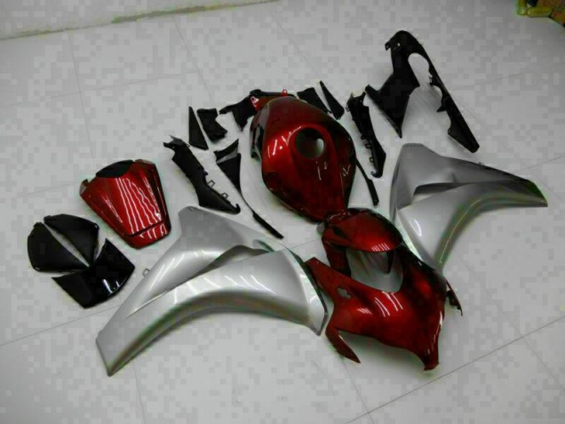 Rot Silber CBR 1000 RR 2008-2011 Vollverkleidung Rot Silber CBR 1000 RR 2008-2011 Vollverkleidung