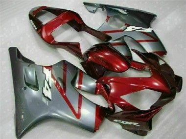 Rot Silber CBR 600 F4i 2001-2003 Verkleidungen