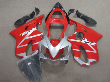 Rot Silber CBR 600 F4i 2001-2003 Verkleidungen & Plastik