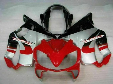 Rot Silber CBR 600 F4i 2004-2007 Verkleidung