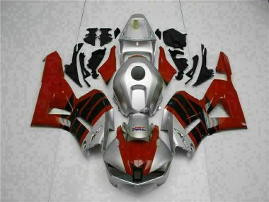 Rot Silber CBR 600 RR 2013-2021 Verkleidungen