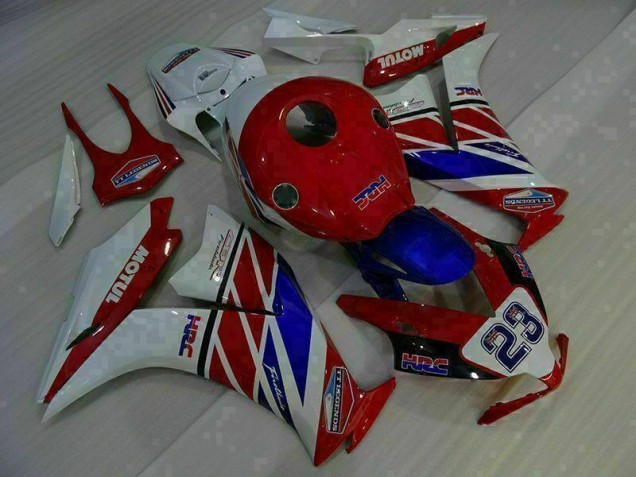 Rot Weiß Blau 23 CBR 1000 RR 2012-2016 Verkleidungen Rot Weiß Blau 23 CBR 1000 RR 2012-2016 Verkleidungen