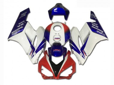 Rot Weiß Blau CBR 1000 RR 2004-2005 Verkleidungen