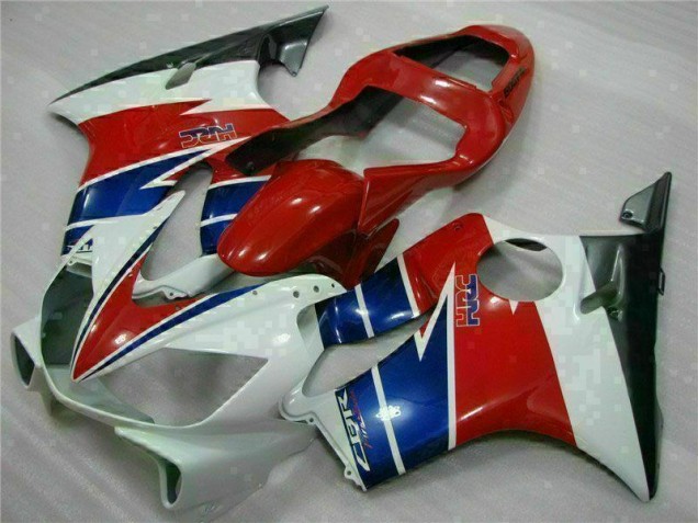 Rot Weiß Blau CBR 600 F4i 2001-2003 Verkleidungen Rot Weiß Blau CBR 600 F4i 2001-2003 Verkleidungen