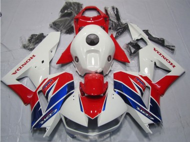 Rot Weiß Blau HRC CBR 600 RR 2013-2021 Verkleidung