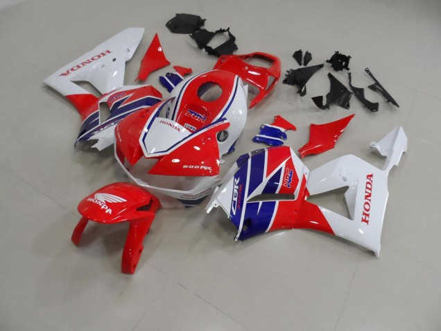 Rot Weiß Blau HRC CBR 600 RR 2013-2021 Verkleidungen Rot Weiß Blau HRC CBR 600 RR 2013-2021 Verkleidungen
