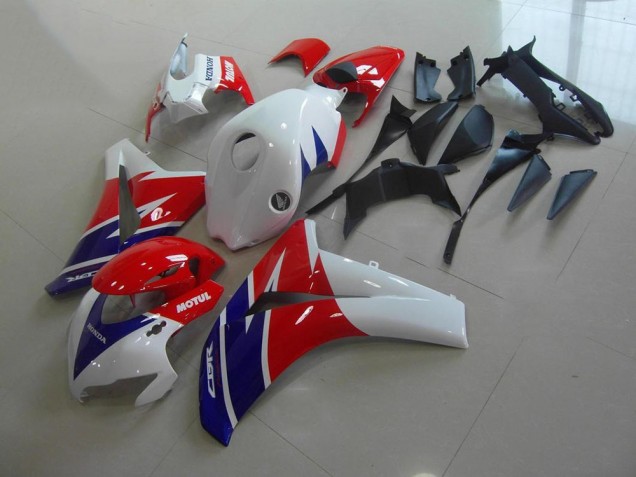 Rot Weiß Blau Motul CBR 1000 RR 2008-2011 Verkleidungen Rot Weiß Blau Motul CBR 1000 RR 2008-2011 Verkleidungen