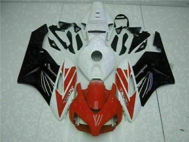 Rot Weiß CBR 1000 RR 2004-2005 Verkleidungen