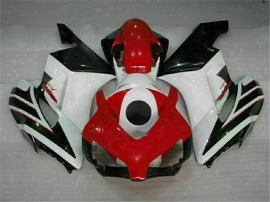 Rot Weiß CBR 1000 RR 2004-2005 Vollverkleidung