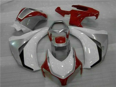 Rot Weiß CBR 1000 RR 2008-2011 Verkleidung & Plastik
