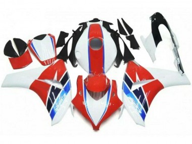 Rot Weiß CBR 1000 RR 2008-2011 Verkleidungen