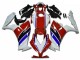 Rot Weiß CBR 1000 RR 2012-2016 Verkleidungen