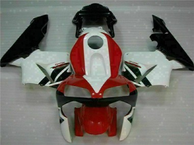 Rot Weiß CBR 600 RR 2003-2004 Verkleidung