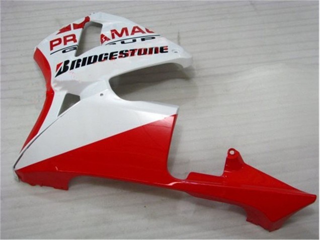 Rot Weiß CBR 600 RR 2005-2006 Verkleidungen Komplett Sets Rot Weiß CBR 600 RR 2005-2006 Verkleidungen Komplett Sets