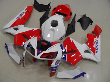 Rot Weiß CBR 600 RR 2005-2006 Verkleidungen
