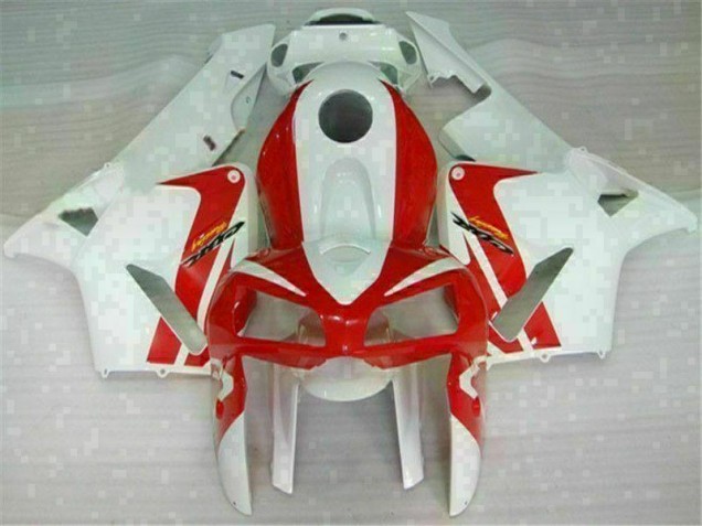 Rot Weiß CBR 600 RR 2005-2006 Verkleidungen & Plastik Rot Weiß CBR 600 RR 2005-2006 Verkleidungen & Plastik