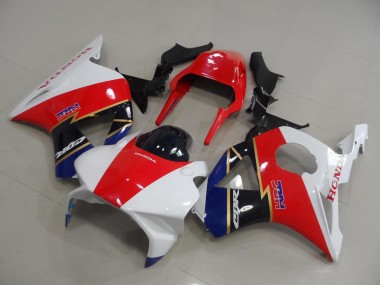 Rot Weiß Dunkel Blau CBR 900 RR 954 2002-2003 Verkleidungen