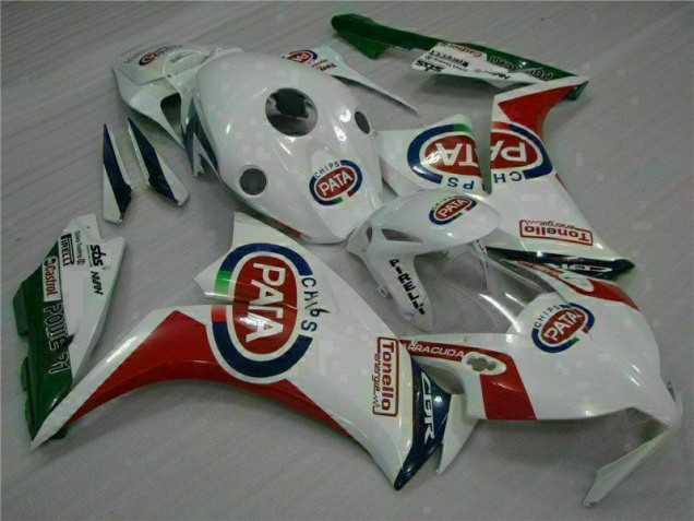Rot Weiß PATA CBR 1000 RR 2012-2016 Verkleidung Rot Weiß PATA CBR 1000 RR 2012-2016 Verkleidung