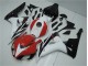 Rot Weiß Schwarz CBR 1000 RR 2006-2007 Verkleidung Rot Weiß Schwarz CBR 1000 RR 2006-2007 Verkleidung