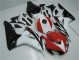 Rot Weiß Schwarz CBR 1000 RR 2006-2007 Verkleidung Rot Weiß Schwarz CBR 1000 RR 2006-2007 Verkleidung
