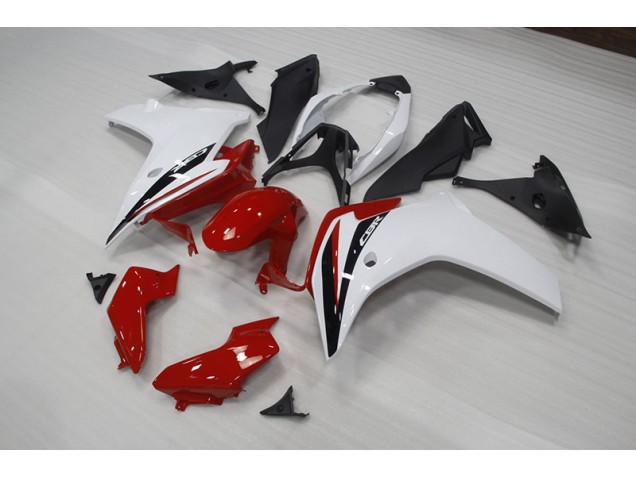 Rot Weiß Schwarz CBR 600 F 2011-2013 Verkleidungen Rot Weiß Schwarz CBR 600 F 2011-2013 Verkleidungen