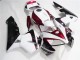 Rot Weiß Schwarz CBR 600 RR 2005-2006 Verkleidungen Rot Weiß Schwarz CBR 600 RR 2005-2006 Verkleidungen