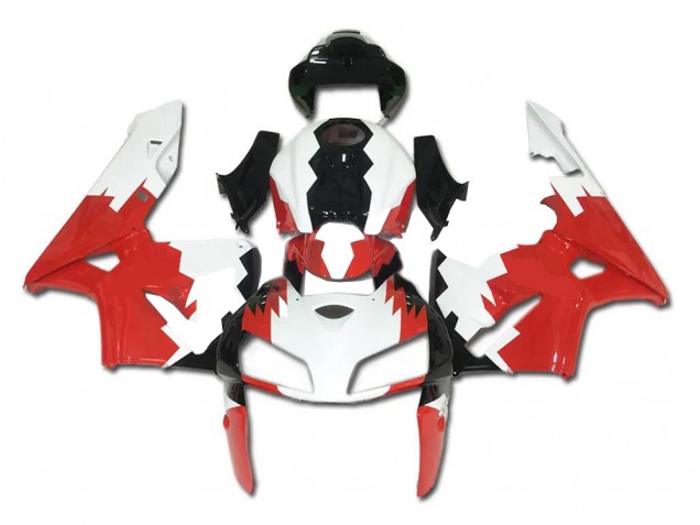 Rot Weiß Schwarz CBR 600 RR 2005-2006 Vollverkleidung Rot Weiß Schwarz CBR 600 RR 2005-2006 Vollverkleidung