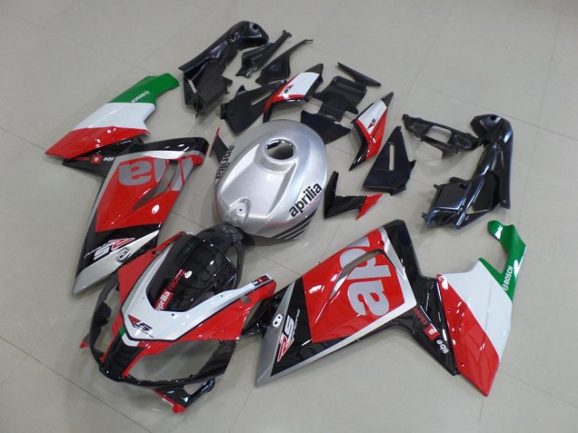 Rot Weiß Schwarz RS 125 2006-2011 Verkleidungen Rot Weiß Schwarz RS 125 2006-2011 Verkleidungen
