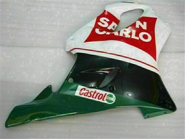 Rot Weiß Schwarz San Carlo CBR 600 F4i 2001-2003 Verkleidungen Rot Weiß Schwarz San Carlo CBR 600 F4i 2001-2003 Verkleidungen