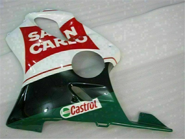 Rot Weiß Schwarz San Carlo CBR 600 F4i 2001-2003 Verkleidungen Rot Weiß Schwarz San Carlo CBR 600 F4i 2001-2003 Verkleidungen