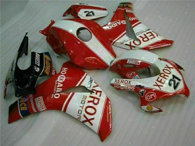 Rot Xerox 21 CBR 1000 RR 2008-2011 Verkleidungen