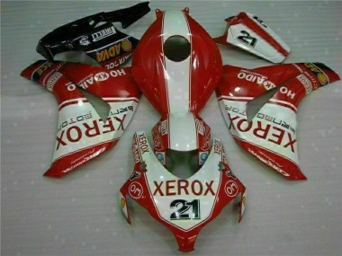 Rot Xerox 21 CBR 1000 RR 2008-2011 Verkleidungen