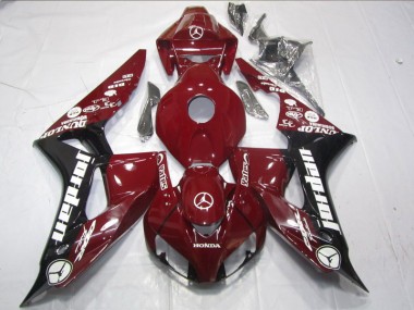 Rot Yates CBR 1000 RR 2006-2007 Verkleidungen
