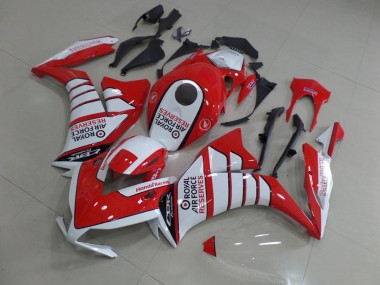 Rot mit Weiß Wing CBR 1000 RR 2012-2016 Verkleidungen