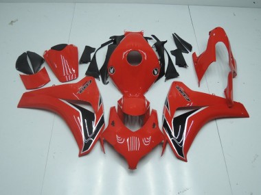 Rot und Goldschwarz CBR 1000 RR 2008-2011 Verkleidungen