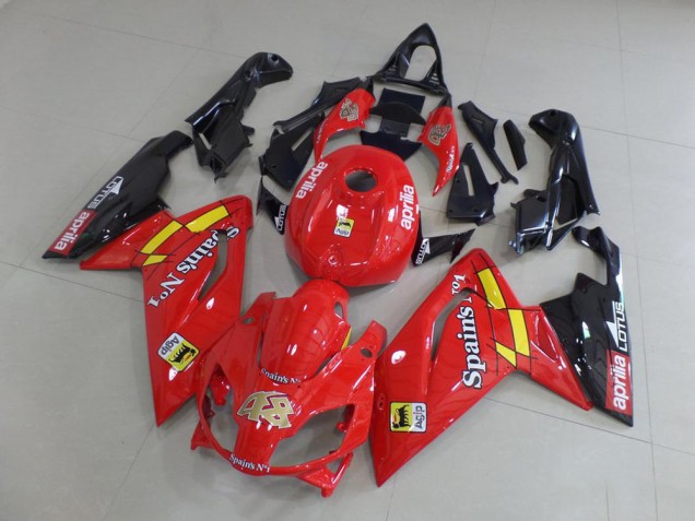 Rot und Schwarz RS 125 2006-2011 Verkleidungen Rot und Schwarz RS 125 2006-2011 Verkleidungen
