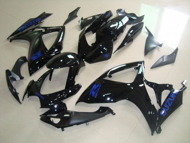 Schwarz Blau Aufkleber GSXR 750 K6 2006-2007 Verkleidungen