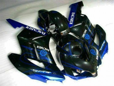 Schwarz Blau CBR 1000 RR 2004-2005 Verkleidungen