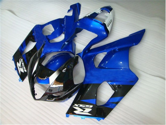 Schwarz Blau GSXR 1000 K3 2003-2004 Verkleidungen Schwarz Blau GSXR 1000 K3 2003-2004 Verkleidungen