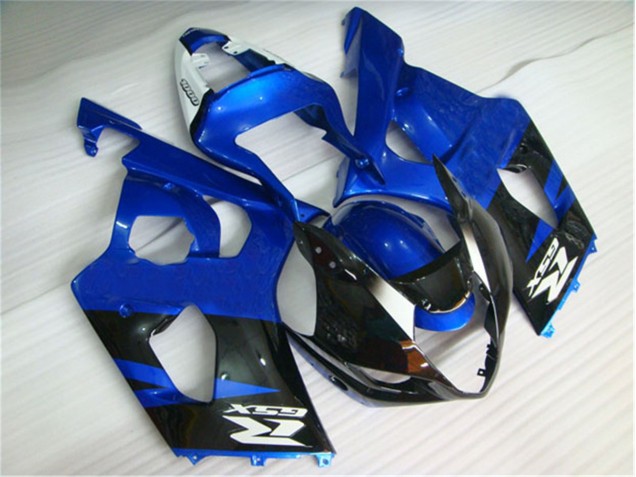 Schwarz Blau GSXR 1000 K3 2003-2004 Verkleidungen Schwarz Blau GSXR 1000 K3 2003-2004 Verkleidungen