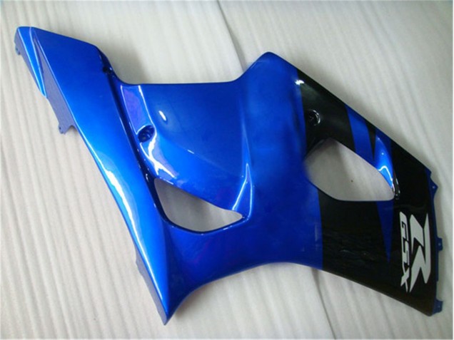 Schwarz Blau GSXR 1000 K3 2003-2004 Verkleidungen Schwarz Blau GSXR 1000 K3 2003-2004 Verkleidungen