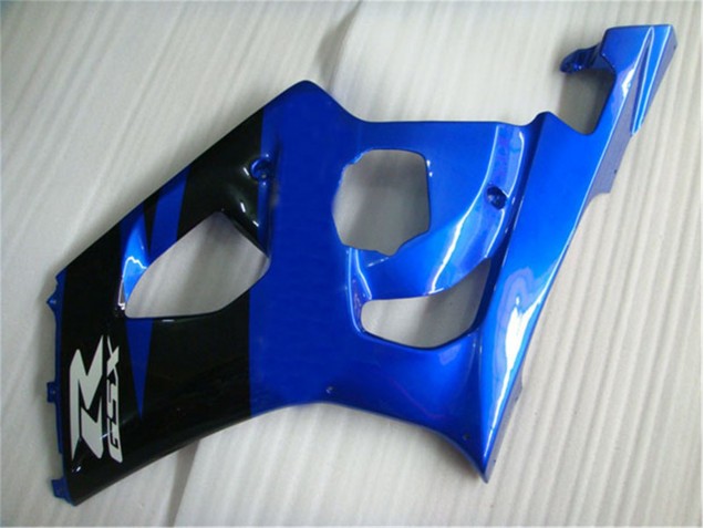 Schwarz Blau GSXR 1000 K3 2003-2004 Verkleidungen Schwarz Blau GSXR 1000 K3 2003-2004 Verkleidungen