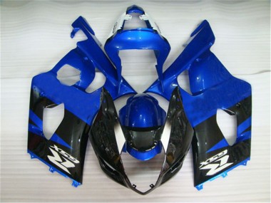 Schwarz Blau GSXR 1000 K3 2003-2004 Verkleidungen