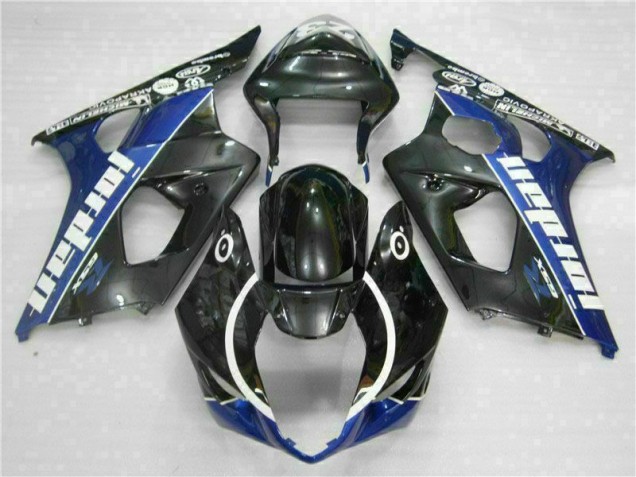 Schwarz Blau GSXR 1000 K3 2003-2004 Verkleidungen & Plastik Schwarz Blau GSXR 1000 K3 2003-2004 Verkleidungen & Plastik