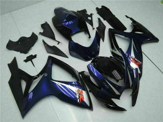 Schwarz Blau GSXR 600 / 750 K6 2006-2007 Verkleidung Schwarz Blau GSXR 600 / 750 K6 2006-2007 Verkleidung