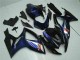 Schwarz Blau GSXR 600 / 750 K6 2006-2007 Verkleidung Schwarz Blau GSXR 600 / 750 K6 2006-2007 Verkleidung