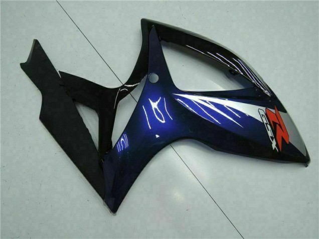 Schwarz Blau GSXR 600 / 750 K6 2006-2007 Verkleidung Schwarz Blau GSXR 600 / 750 K6 2006-2007 Verkleidung